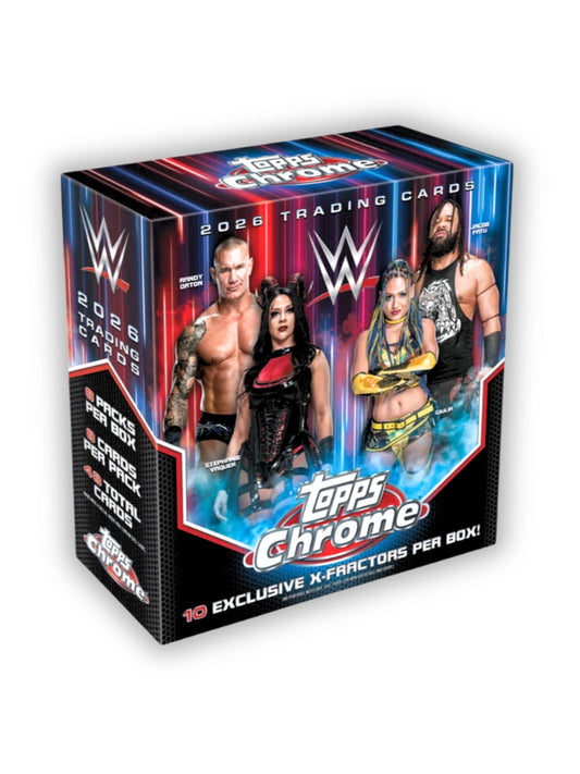 2026 Topps Chrome WWE Mega Box