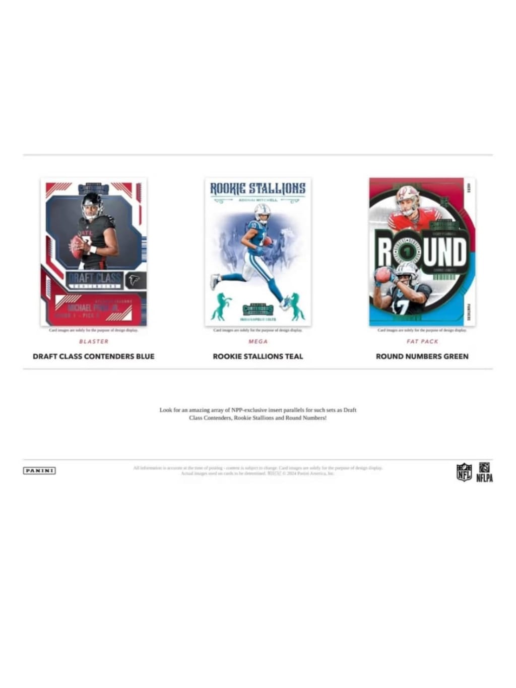 2024 Panini Contenders NFL Football Mega Box