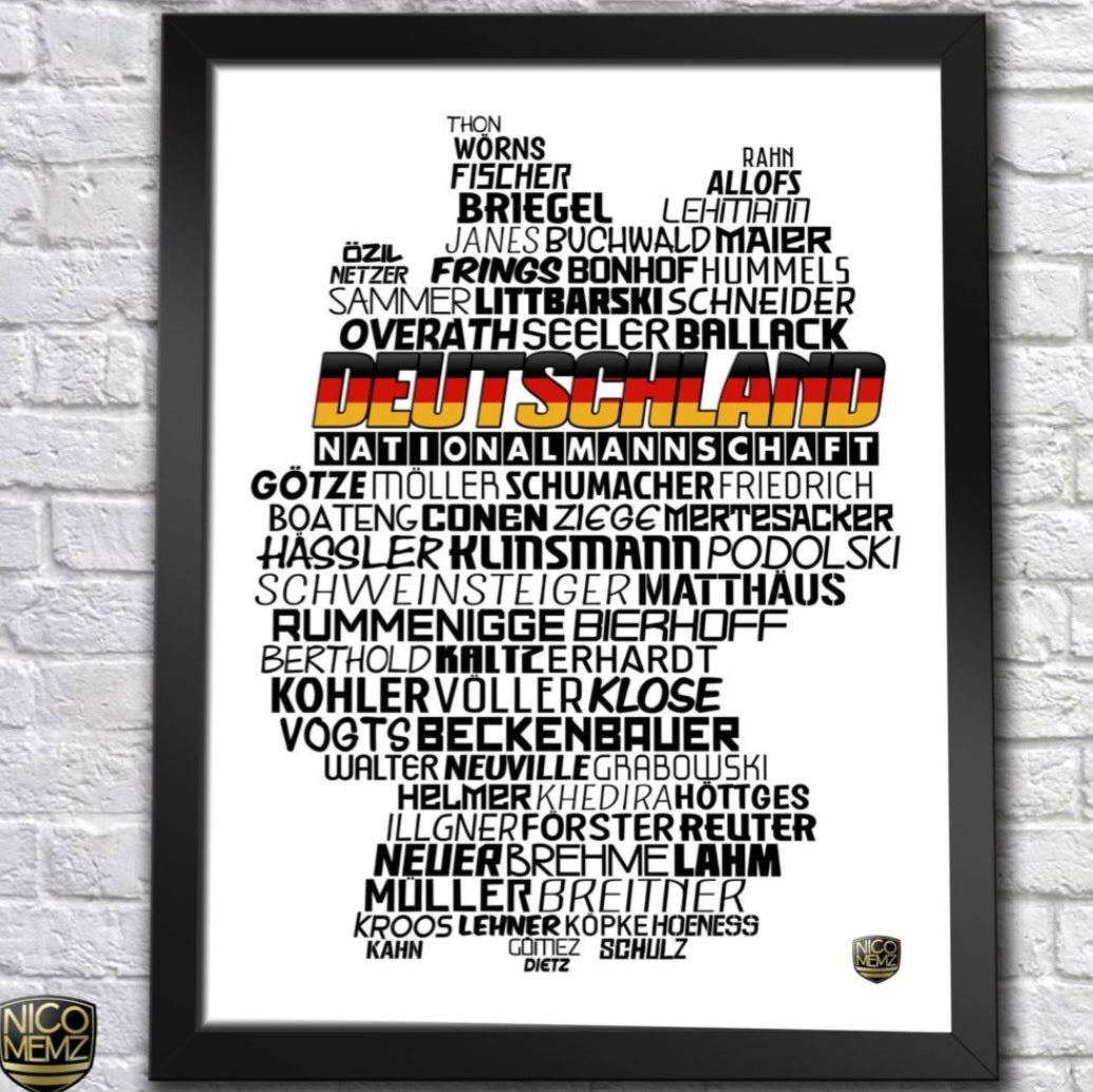 Germany Timeline Poster